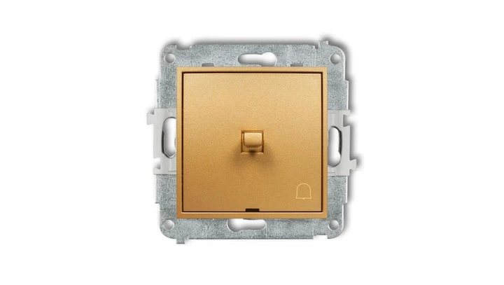 ICON Mechanizm łącznika zwierny dzwonek w stylu amerykańskim złoty 29IWPUS-4