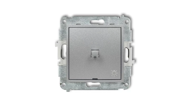 ICON Mechanizm łącznika zwierny światło w stylu amerykańskim srebrny metalik 7IWPUS-5