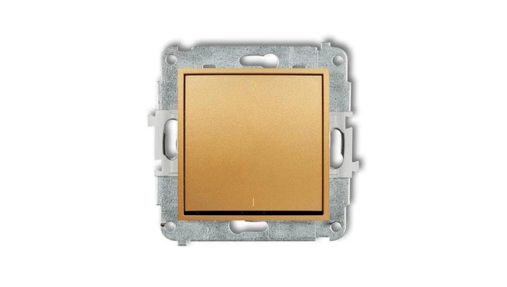 ICON Mechanizm łącznika dwubiegunowego złoty 29IWP-9