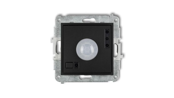 ICON Mechanizm elektronicznego czujnika ruchu czarny mat 12ICR-1