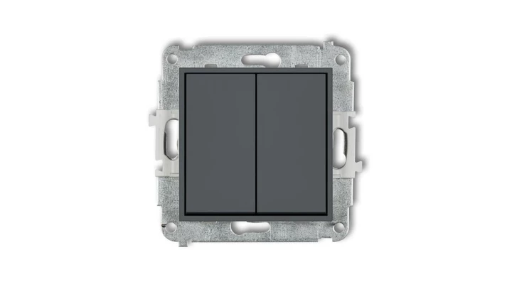 ICON Mechanizm łącznika świecznikowego grafitowy mat 28IWP-2