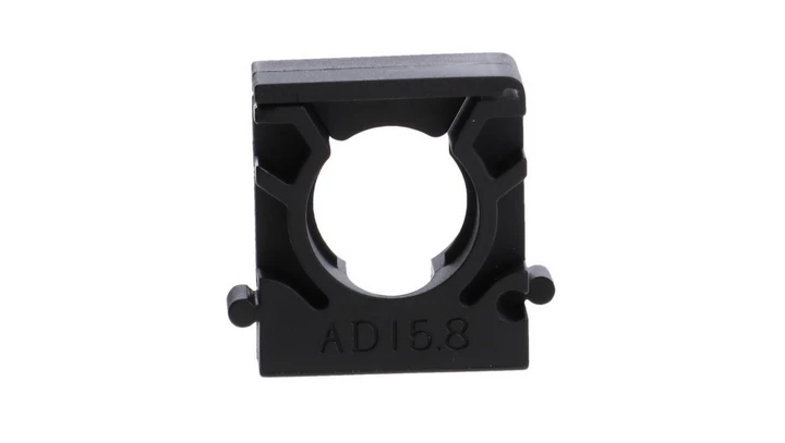 Uchwyt do peszla PA6 karbowanego czarny DN 12 nr kat. 795.112.1 /1szt./