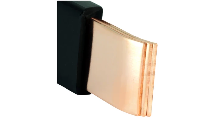 Szyna miedziana MOFLEX 9x0.8x3 21,6mm2 In=224A 2m MMC0090301