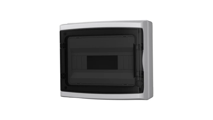 Rozdzielnica hermetyczna modułowa UV 400V AC 1000V DC 1x12 natynkowa IP 65 940.12 bezhalogenowa