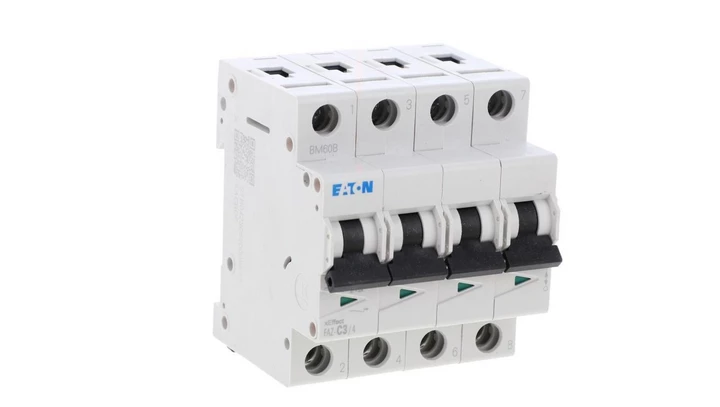 Wyłącznik nadprądowy 4P C 3A 15kA AC FAZ-C3/4 279051