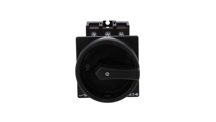 Rozłącznik 40A 3P do zabudowy rozłącznej czarna rączka z blokadą P1-40/V/SVB-SW 199958