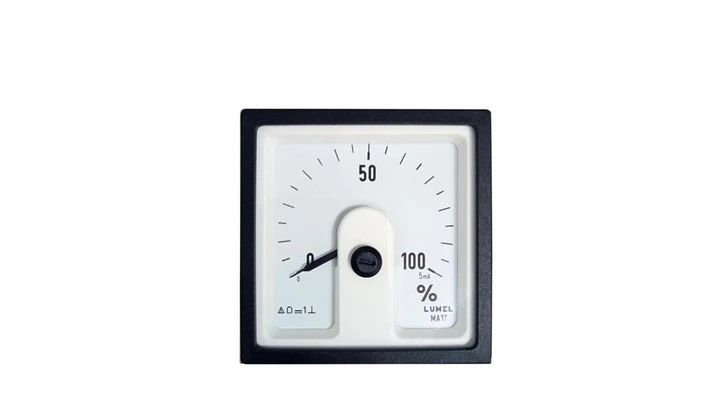Miernik magnetoelektr. 72x72 240st. N:IP52 A900:zakr.pom. 4-20mA MA17L