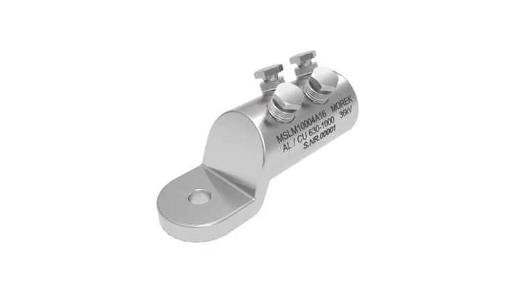 Złączka śrubowa MSLM1000 Al/Cu 630-1000mm² 36kV 4xAluminiowa śruba zrywalna MSLM10004A16