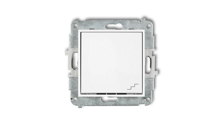 MINI Mechanizm łącznika schodowego biały mat 25MWP-3