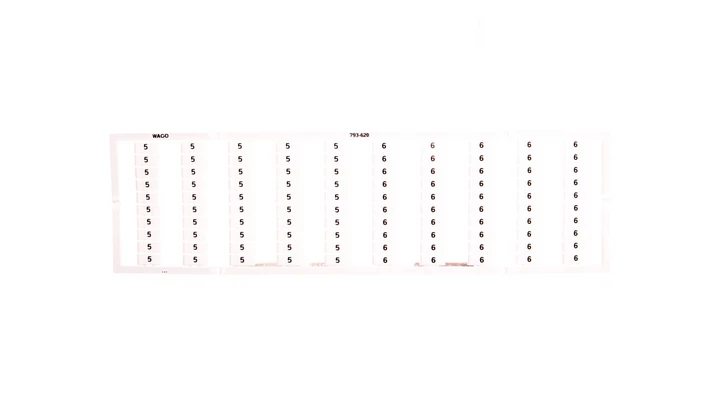 Oznaczniki WMB 50x 5/6 793-620 /5szt./