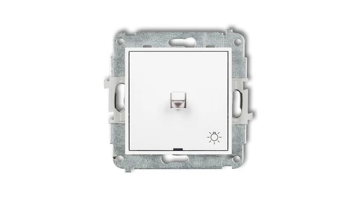 MINI Mechanizm łącznika zwierny światło w stylu amerykańskim biały mat 25MWPUS-5