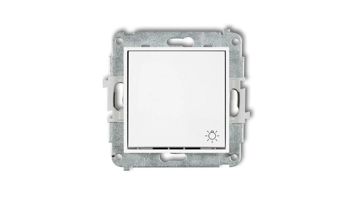 MINI Mechanizm łącznika zwierny światło biały mat 25MWP-5