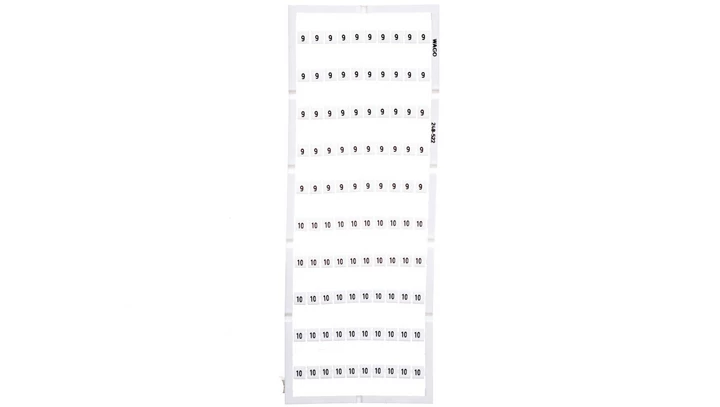 Oznaczniki Mini-WSB 50x 9/10 biały 248-522 /5szt./