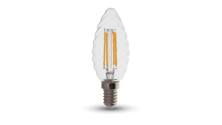 Żarówka Led Filament 4W E14 C35 2700K 400lm 300st. Ściemniana 214367