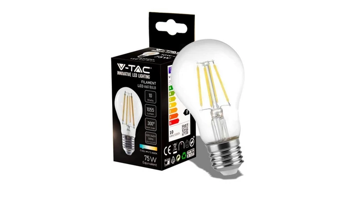 Żarówka LED Filament 10W E27 A60 6500K 1055lm 300st. 214412