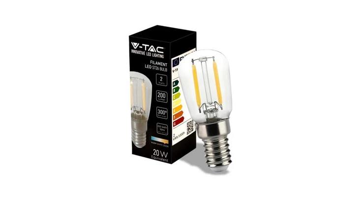 Żarówka LED Filament 2W E14 ST26 3000K 200lm 300st. 214444