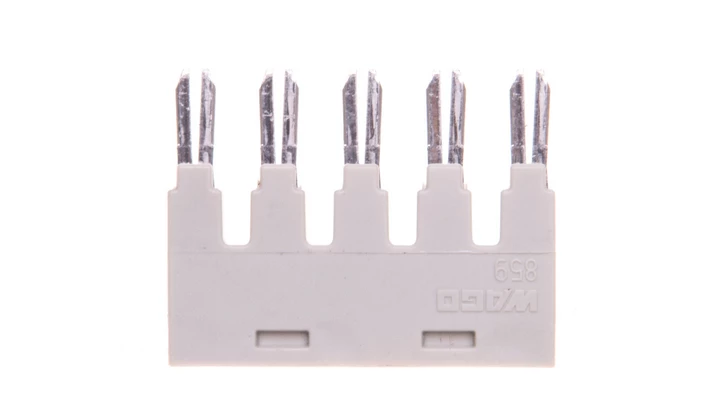 Mostek grzebieniowy 5-torowy 18A jasnoszary 859-405 /25szt./