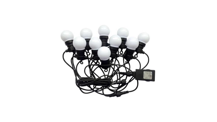 Girlanda (Sznur) LED 10x0,5 Żarówek 0,5W 3000K 480lm 5m 217436