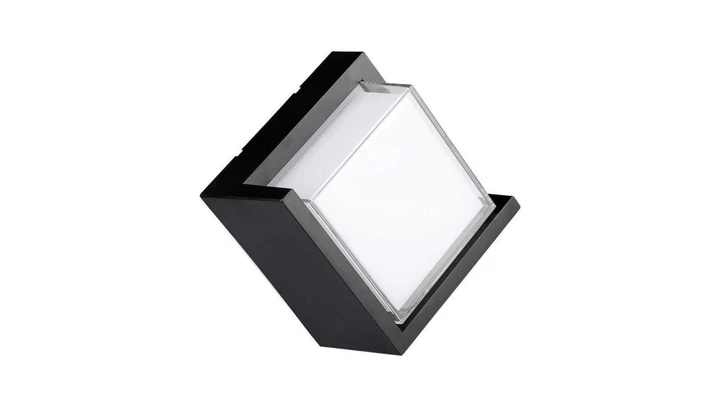 Lampa Elewacyjna LED 12W 1160lm 3000K IP65 Kwadrat Czarny 218539
