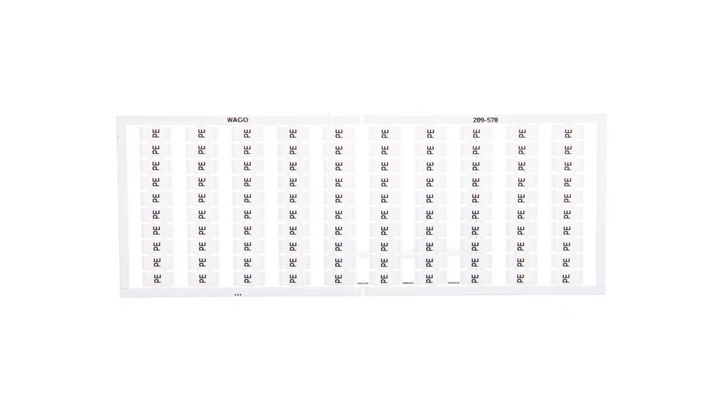 Ramka z oznacznikami 100x PE 209-578 /5szt./