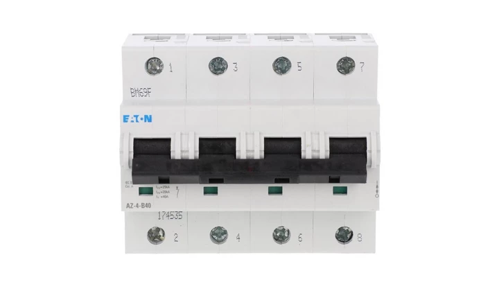 Wyłącznik nadprądowy 4P B 40A 25kA AC AZ-4-B40 174535