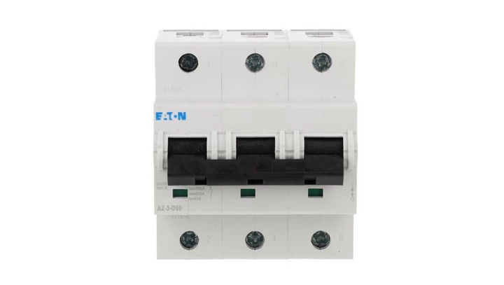 Wyłącznik nadprądowy 3P D 50A 25kA AC AZ-3-D50 211816