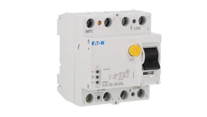 Wyłącznik różnicowoprądowy 4P 63A 0,3A typ G/B+ FRCdM-63/4/03-G/B+ 167886