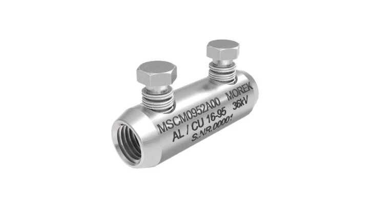 Złączka śrubowa MSCM95 Al/Cu 16-95mm² 36kV 2xśruba aluminiowa zrywalna MSCM0952A00