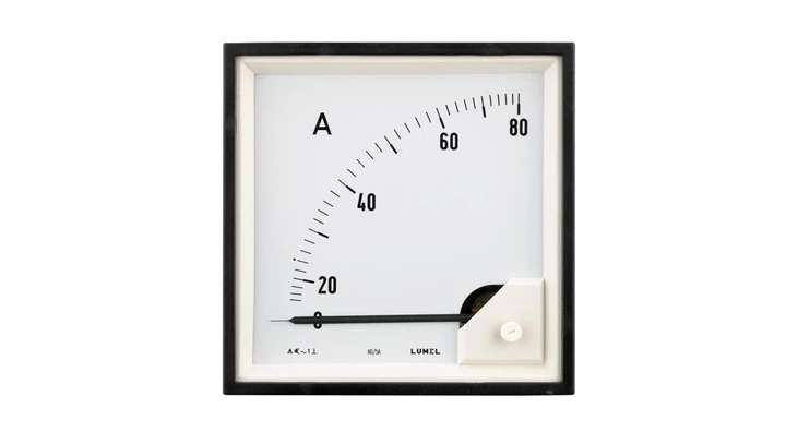 Miernik elektromagn. 144x144 N:IP52 E420:zakr.pom. 300A 300/5 EA12