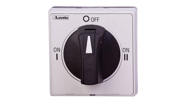 Napęd drzwiowy I-0-II do rozłączników z blokadą czarne GAX67B