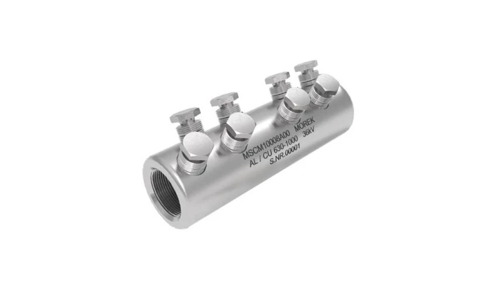 Złączka śrubowa MSCM1000 Al/Cu 630-1000mm² 36kV 8xśruba aluminiowa zrywalna MSCM10008A00
