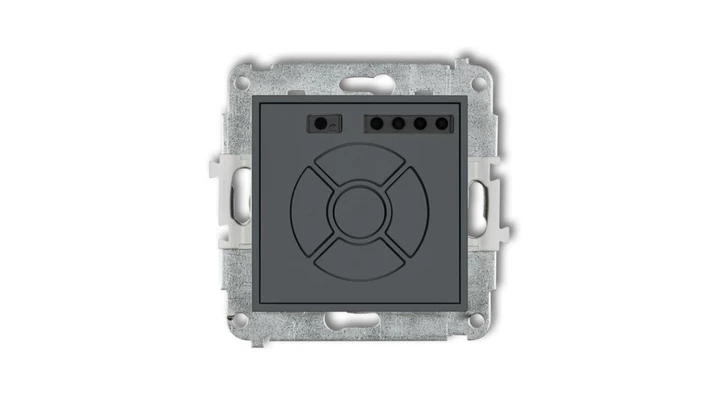 ICON Mechanizm elektronicznego sterownika roletowego (sterowanie lokalne) grafitowy mat 28ISR-1