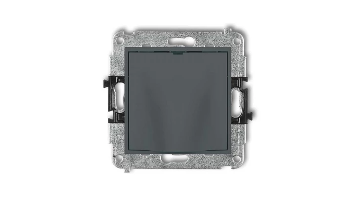 ICON Mechanizm wypustu kablowego grafitowy mat 28IWPK