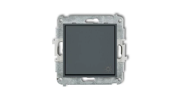 ICON Mechanizm łącznika zwierny światło grafitowy mat 28IWP-5