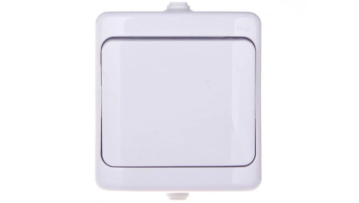 BRYZA Łącznik hermetyczny pojedynczy IP54 biały 180401 /20szt./