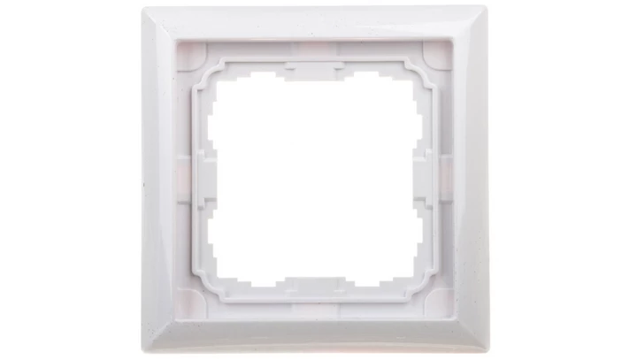 KOS66 Ramka pojedyncza biała 660481