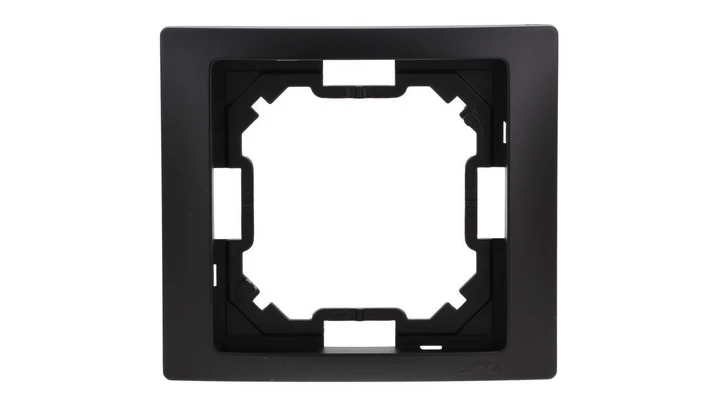 Simon Basic Ramka 1-krotna Neos IP20 czarny mat BMRC1/49
