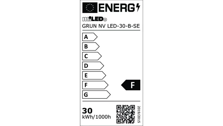 Projektor z czujnikiem GRUN NV LED-30-B-SE 2650lm 4000K barwa neutralna IP44 czarny 31399