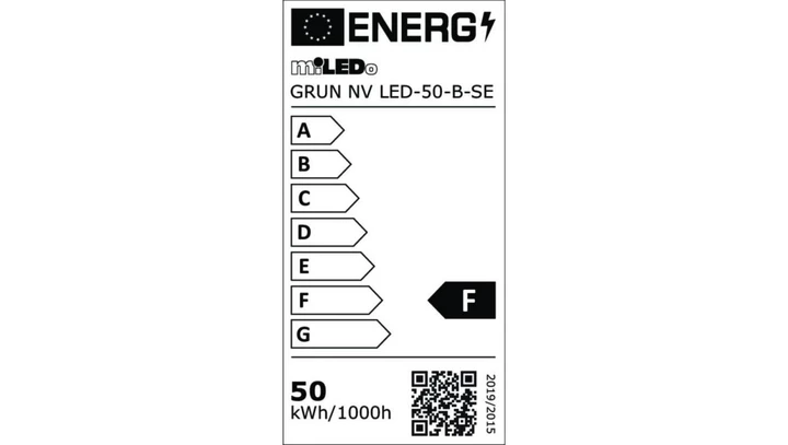 Projektor z czujnikiem GRUN NV LED-50-B-SE 4500lm 4000K barwa neutralna IP44 czarny 31400