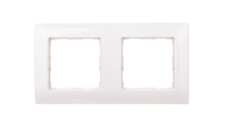 VENA Ramka podwójna biała 510482