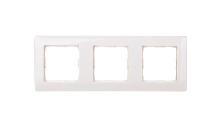 VENA Ramka potrójna biała 510483