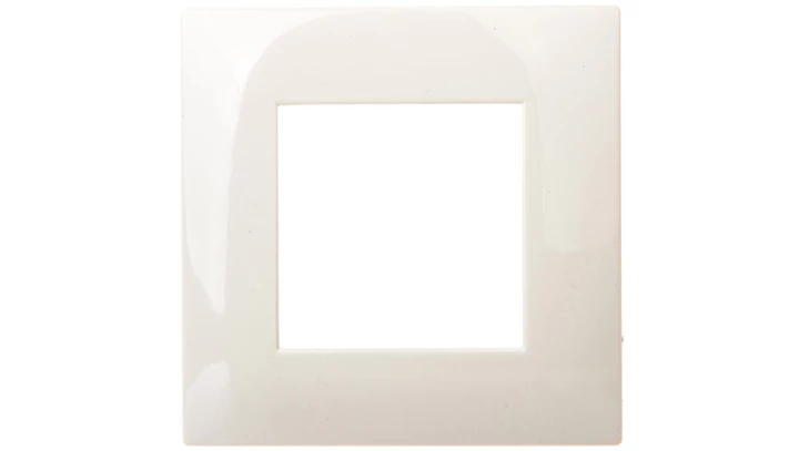DANTE Ramka pojedyncza tworzywo ASA KREM 450381