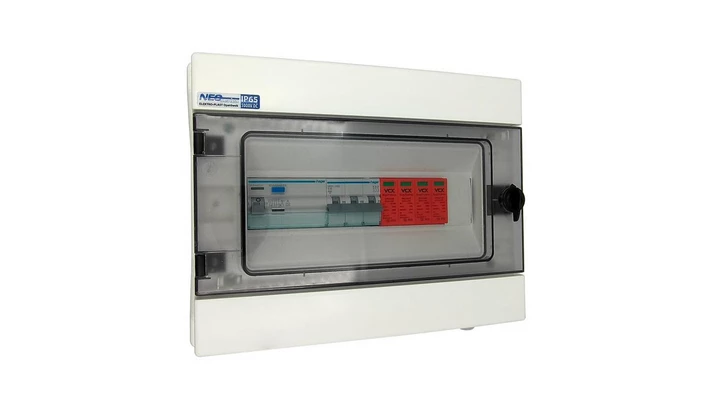 Skrzynka przyłączeniowa z ogranicznikiem przepięć Typ 2, 40A/100mA 4P, 10A 3-F I 31210 AC Premium