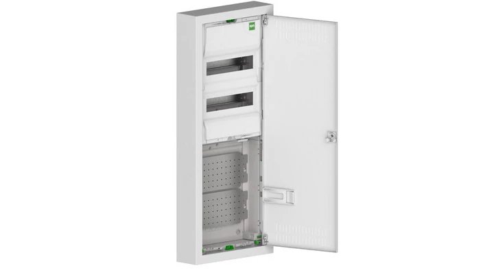 Rozdzielnica modułowa MSF TWIN RN 2x12 (N+PE) + 2X12 natynkowa multimedialna IK05 IP30 2015-20