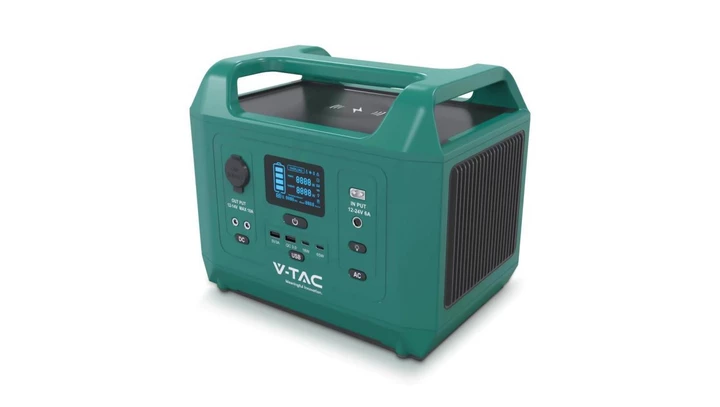 Przenośna Stacja ładująca LiFePO4 VT-606N 600W 45Ah/12.8V 11626