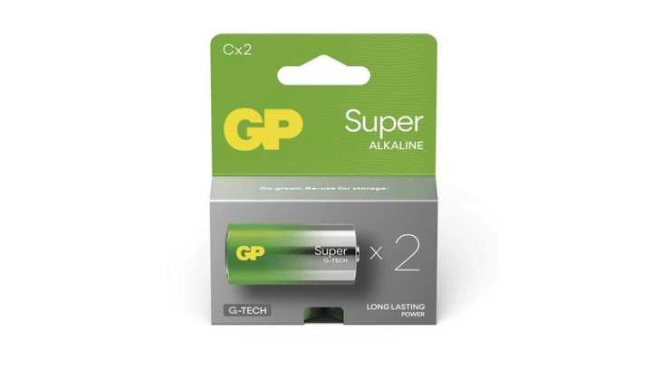 GP bateria alkaliczna SUPER C (LR14) 2PP /2szt./