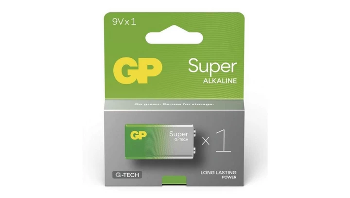 GP bateria alkaliczna SUPER 9V (6LR61) 1PP /1szt./