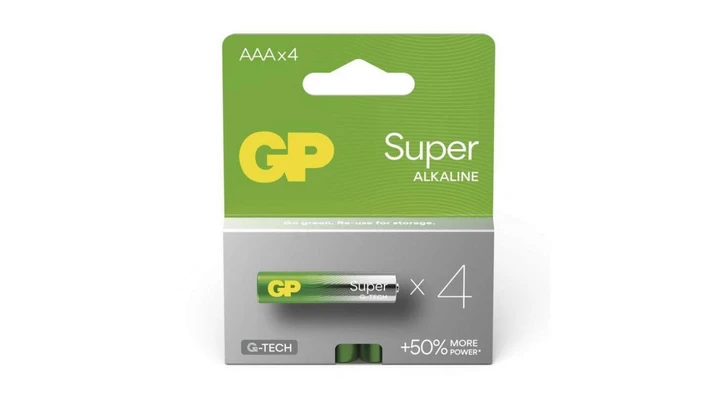 GP bateria alkaliczna SUPER AAA (LR03) 4PP /4szt./