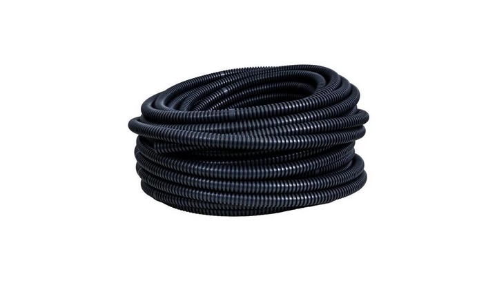 Rura karbowana 320N czarna 12,4/8mm 17008C /30m/