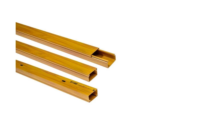 Kanał kablowy 40x25 jasny brąz K.4025JBR /2m/